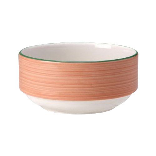 Steelite Performance Simplicity Rio Pink Stackable 10 Oz. Soup Cup