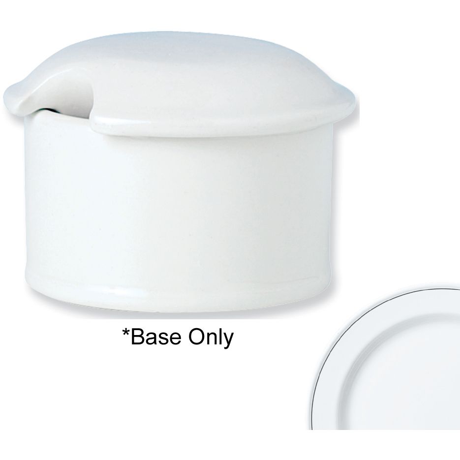 Steelite Performance Simplicity Black Line Mustard / Dipper Pot Base
