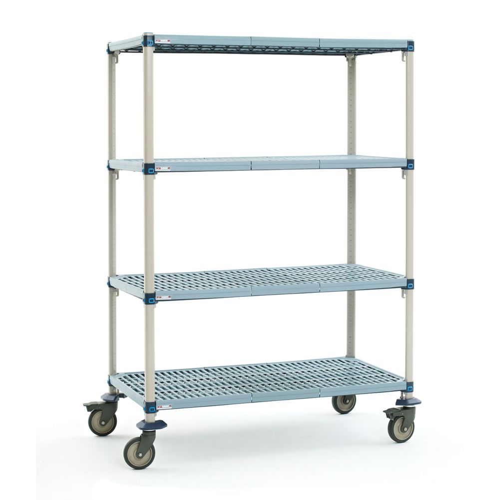 Metro&reg; MetroMax Q&reg; 24 x 60 x 63" Mobile Shelving Unit