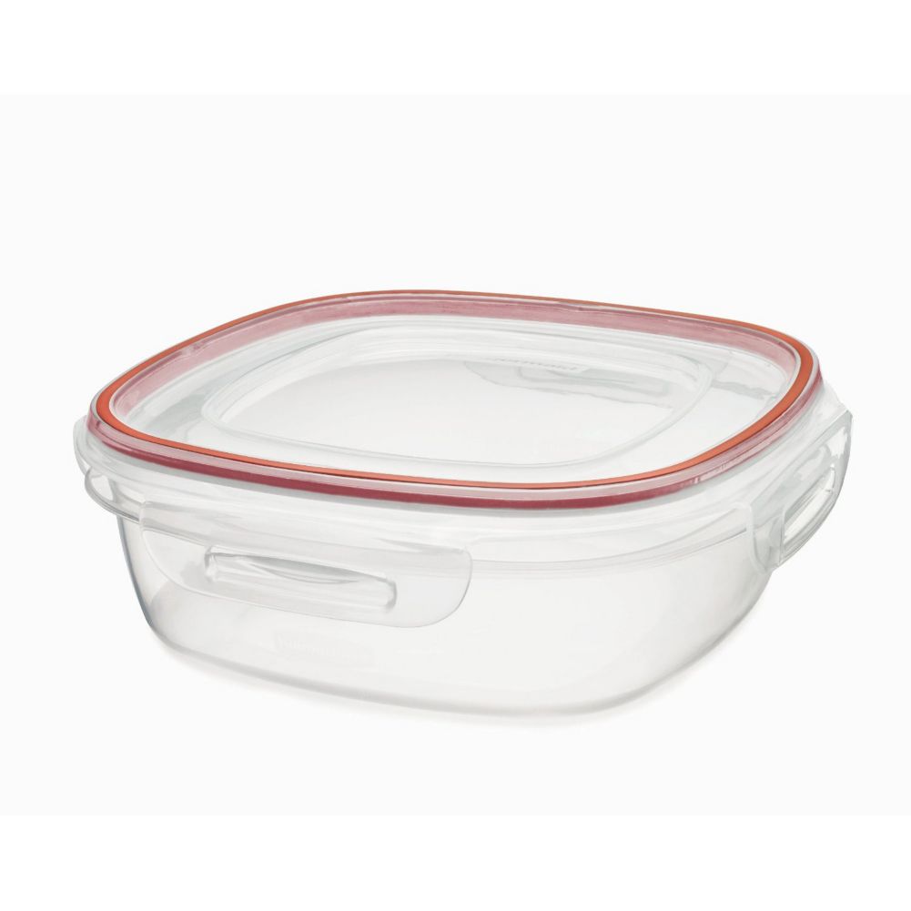 Rubbermaid&reg; 9 Cup Lock It Clear Container with Red Lid