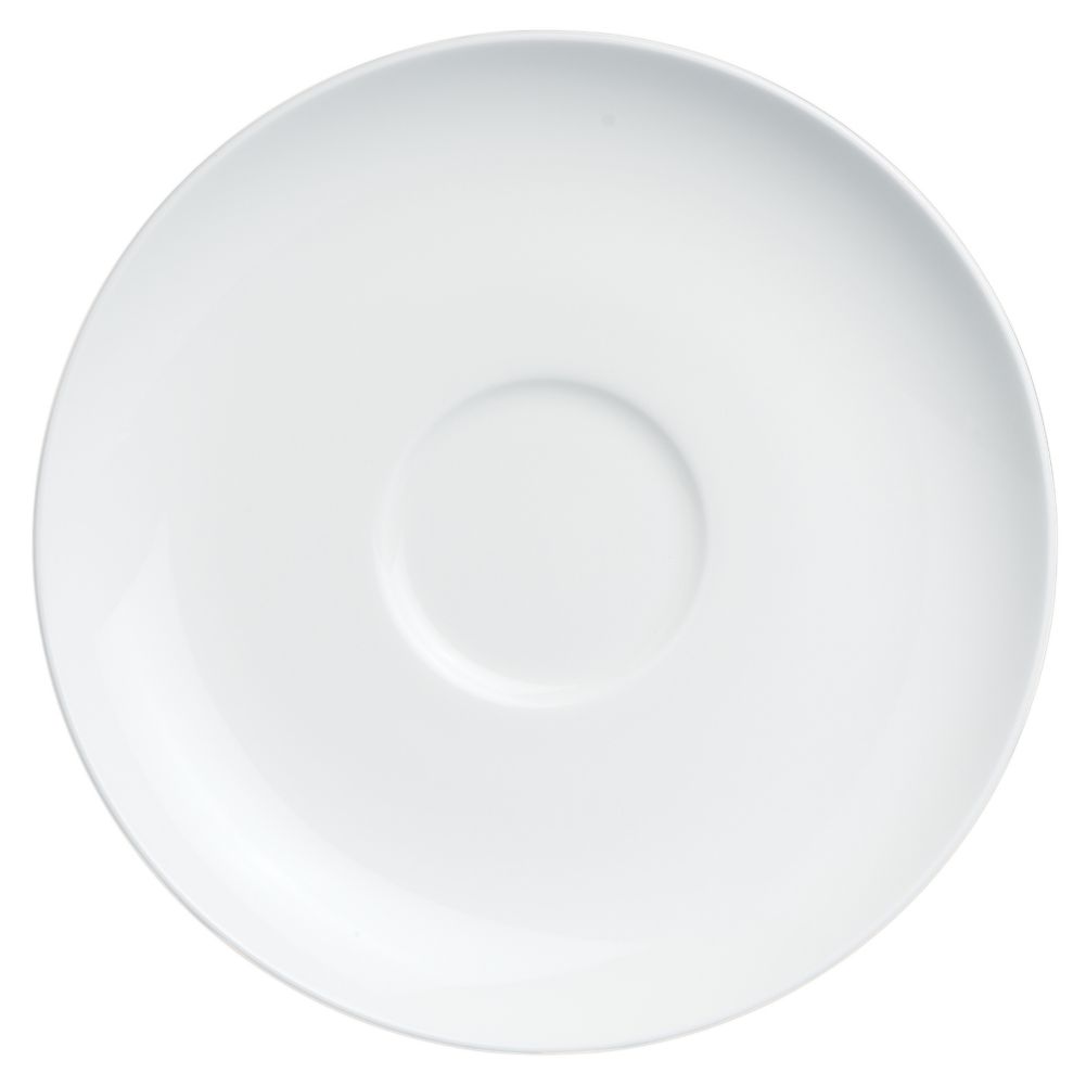Steelite Royal Court White 7" Bouillon Saucer