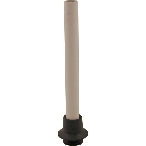 Plastic Overflow Tube W/Dual Rubber Seals, Fits 1" Inner Drain