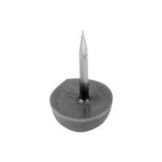 Nail-On Glide For Wooden Furniture, 1/2" Diameter