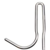 S/S Single Sliding Pot Rack Hook
