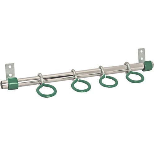 Chrome & Steel Cleaning Tool Holder W/4 Movable Hanger Loops, 18"