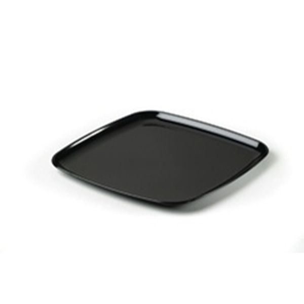 Platter,14.1"SQ,Black,Combo Pack,Mozaik,25 Platters/25 Lids