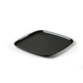 Platter,14.1"SQ,Black,Combo Pack,Mozaik,25 Platters/25 Lids
