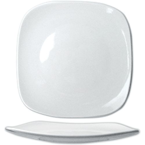 International Tableware Quad&trade; Porcelain 7-3/4" Square Plate