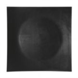 Ten Strawberry Street Black Lacquer 12" Square Charger Plate