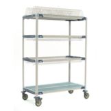 Metro 24 x 48 x 75-1/2 Metromax I Mobile Drying Rack Unit