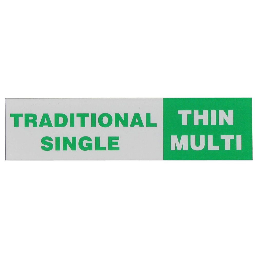 Vollrath Traditional Single / Thin Multi Label Oven Tag