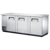 True&reg; S/S 3-Swing door Pass-Thru Back Bar Cooler for 193 6-Packs