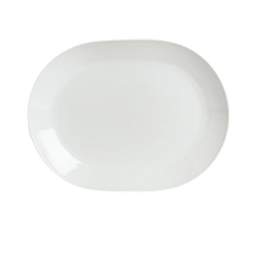 Steelite Rene Ozorio Aura 10" x 7-3/4" Race Track Platter
