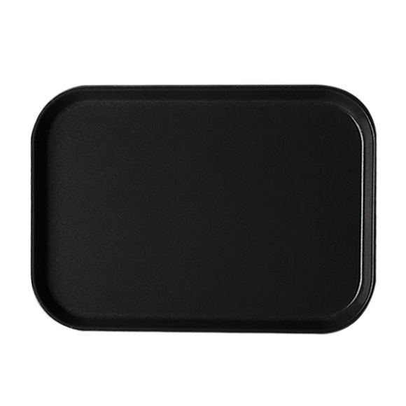 Cambro&reg; Black 33 cm x 43 cm Metric Camtray&reg;