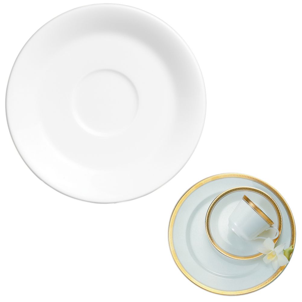 Steelite Royal Court Esmeralda 6" Common Saucer