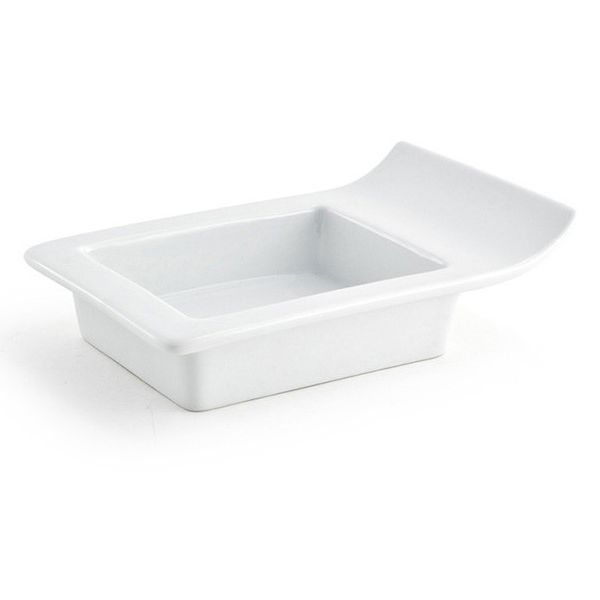 Front Of The House&reg; Nami&trade; White Porcelain 4 Oz Dish