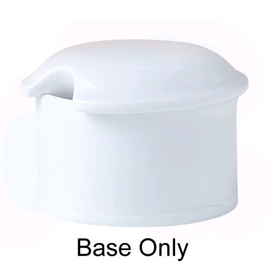 Steelite Distinction Monaco Vogue White Mustard / Dipper Pot
