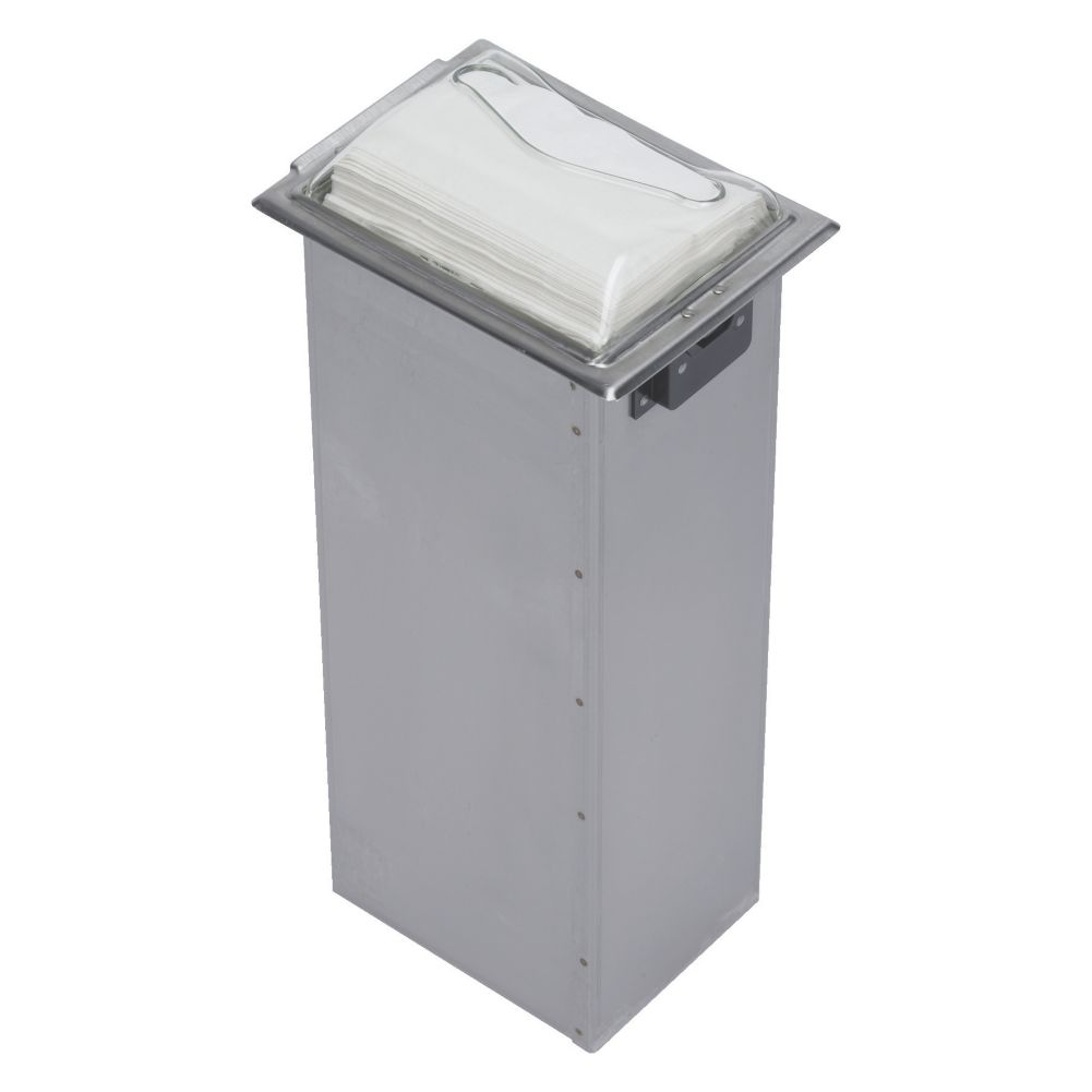 San Jamar&reg; Fullfold Control In-Counter Napkin Dispenser