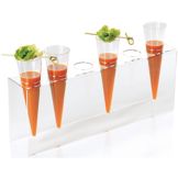 JB Prince Plastic Stand for 6 Flutes