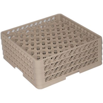 Traex&reg; 42 Compartment 4 Extender Beige Glass Rack