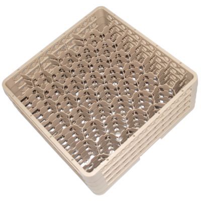 Traex&reg; 42 Compartment 4 Extender Beige Glass Rack