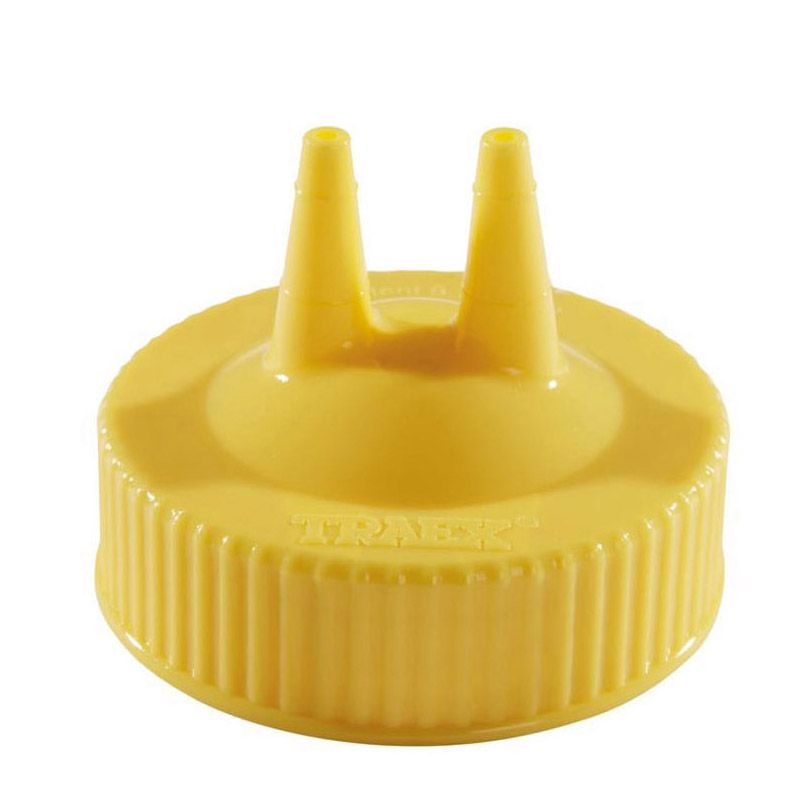 Traex&reg; Yellow Twin Tip Cap for Squeeze Bottle
