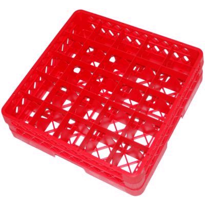 Traex&reg; 25 Compartment 1 Extender Red Glass Rack