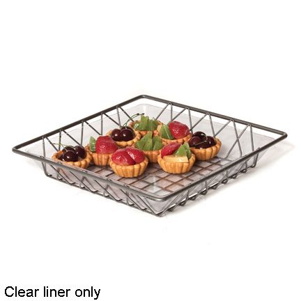 Willow Specialties 11" x 11" Clear Tray Liner