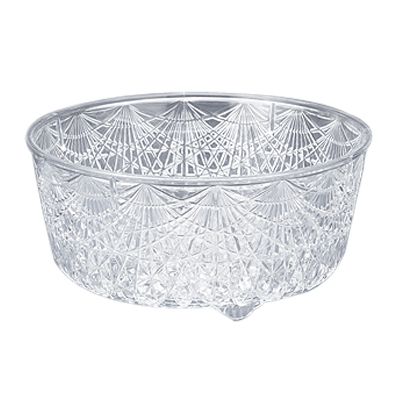 Maryland Plastic Crystal Cut Plastic 6 Qt Bowl