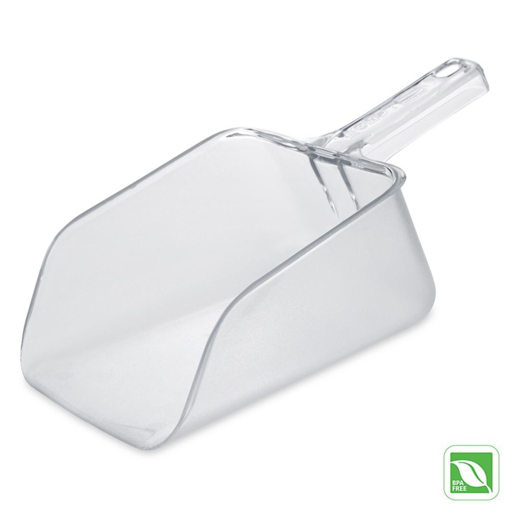 Rubbermaid Bouncer&reg; Clear 64 oz Utility Scoop