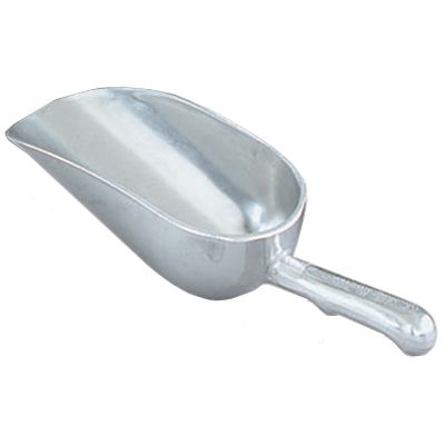 Cast Aluminum Scoop, 12 oz