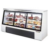 True&reg; Pass-Thru Single-Duty Refrigerated 32 Cu Ft Deli Case