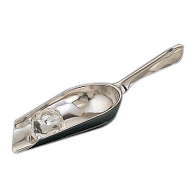 Narrow Nose S/S Ice Scoop, 9" 0.5 Cup
