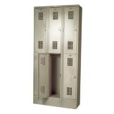 Win-Holt&reg; Double Tier 3 Column Locker