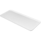 Carlisle Fiberglass Market Tray, White, 12-1/2" X 30"