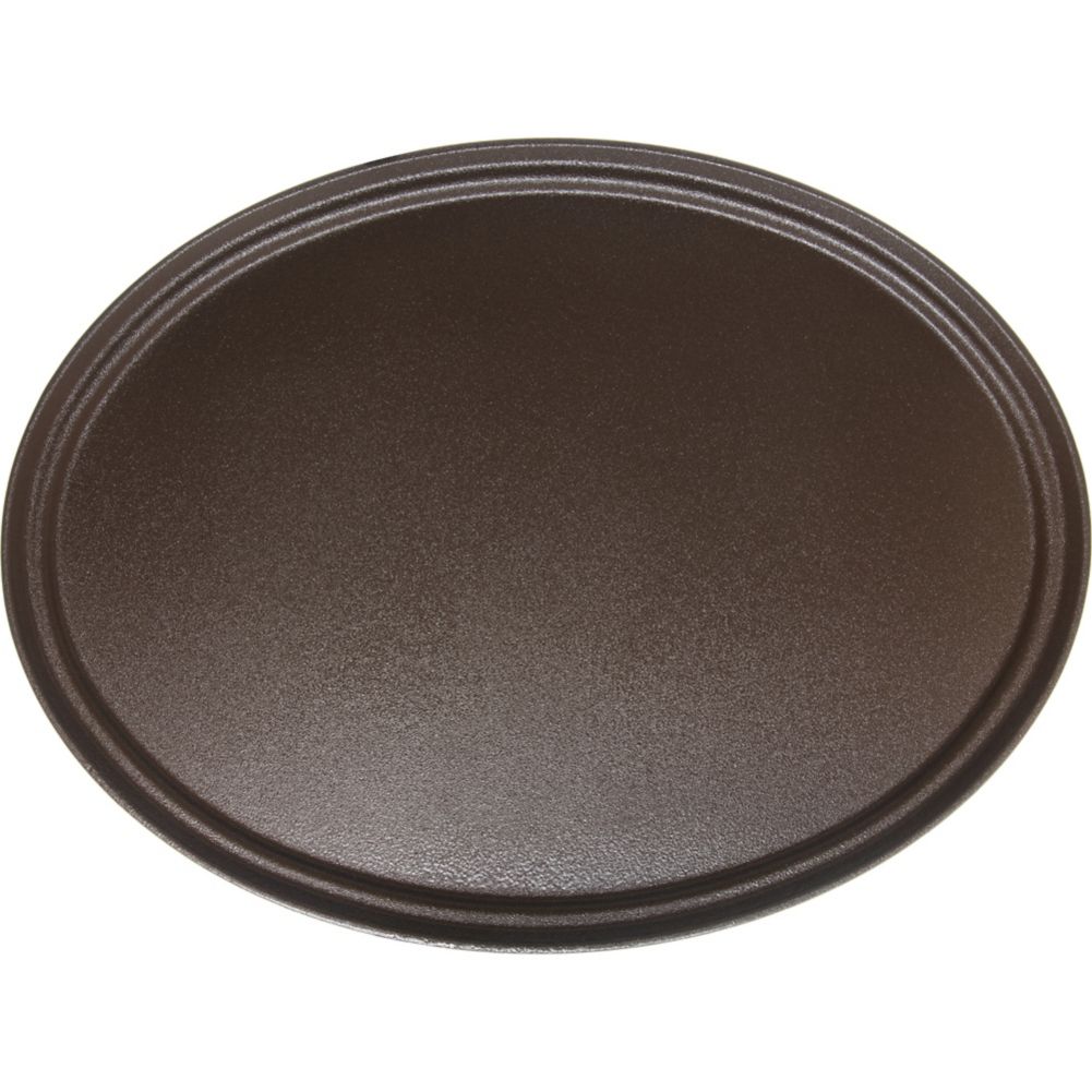 Carlisle Toffee Tan, 31" X 23-1/2"Oval Griptite Tray
