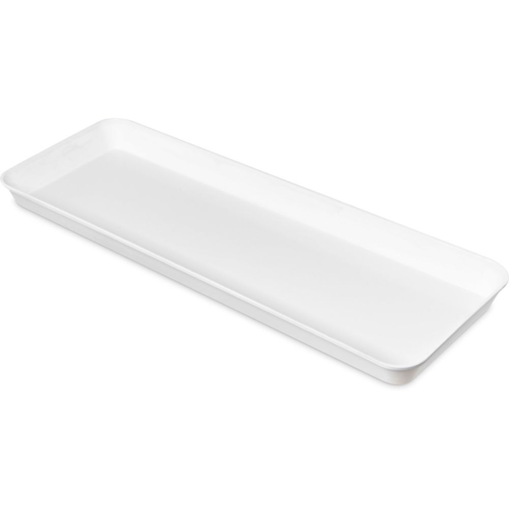 Carlisle Market Tray, White, 10-1/2" X 30" X 2"