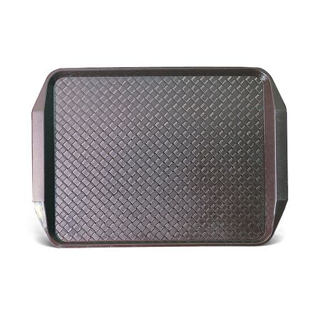 Carlisle&reg; Cafe Handled Tray, Chocolate