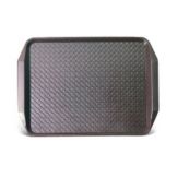 Carlisle&reg; Cafe Handled Tray, Chocolate