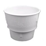 Dart&reg; 20 Oz. White Plastic Malt Collar