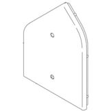 Globe Food Motor Cover for 3600 Series Slicers
