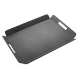 Cal-Mil&reg; 22.5" x 17" Black Room Service Tray
