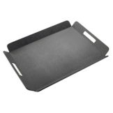 Cal-Mil&reg; 16" x 13" Black Room Service Tray
