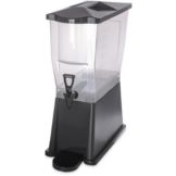 Trimline&trade; Beverage Dispenser, Black, 3 Gal