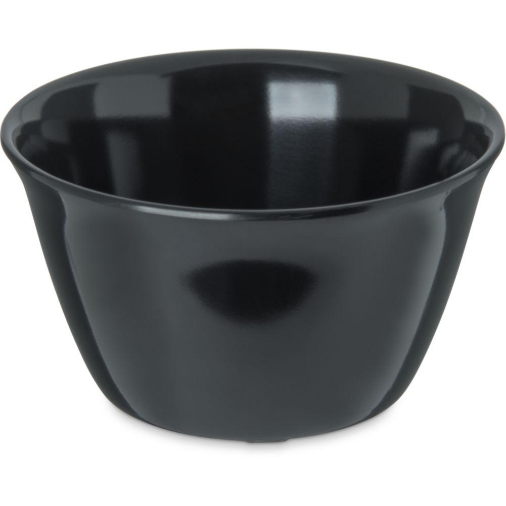 Carlisle&reg; Dallas Ware&reg; 8 Oz. Black Bouillon Cup