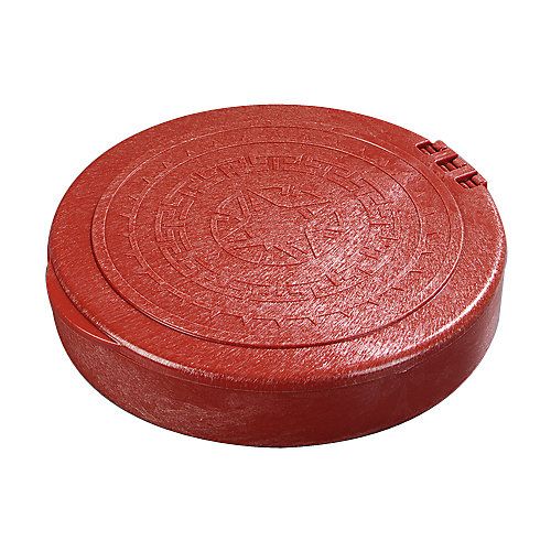 Carlisle Hinged Tortilla Server, Terra Cotta, 7"
