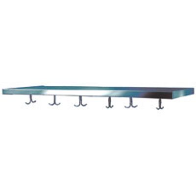 Win-Holt&reg; S/S Wall Mount Pot Rack Unit