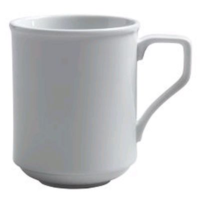 Steelite Rene Ozorio Infini White Stackable 10.75 Oz Mug
