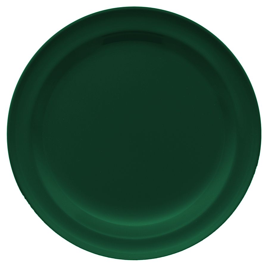 G.E.T. Supermel I&trade; Hunter Green 6-1/2" Melamine Salad Plate