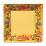 G.E.T. Venetian&trade; 12 x 12" Square Melamine Plate